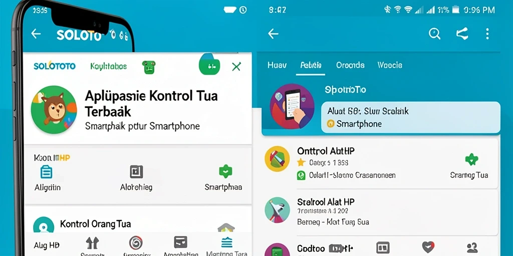 Antarmuka SOLOTOTO yang user-friendly untuk kontrol orang tua.