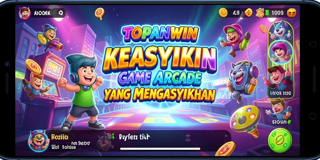 Tampilan utama TOPANWIN dengan antarmuka yang menarik dan berbagai fitur seru.